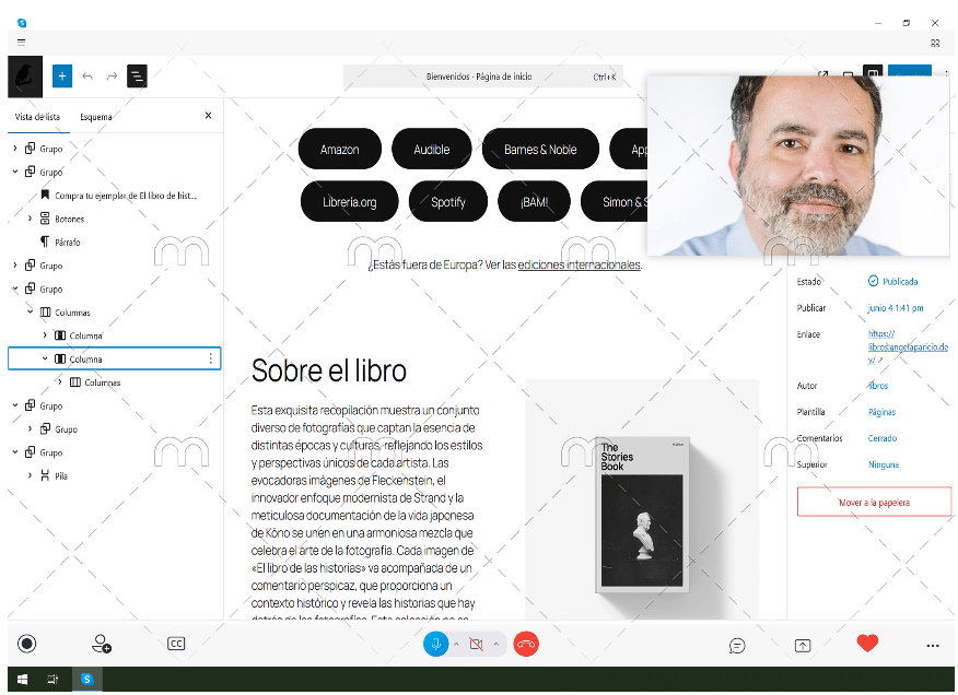 Imagen de una consultoría por videoconferencia